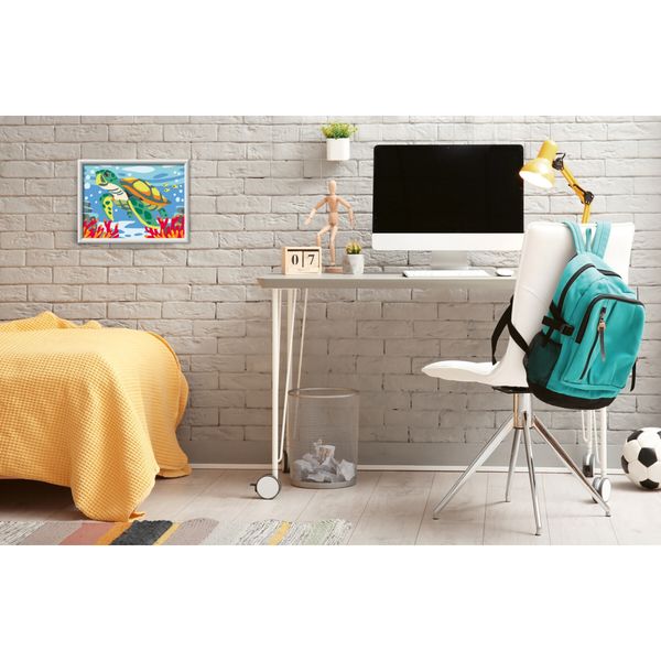 Ravensburger creart - tartaruga marina - set artistico per bambini 9+ anni - RAVENSBURGER