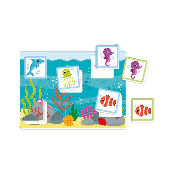 Clementoni tombola degli animali 16842 – gioco tradizionale tombola per bambini - SAPIENTINO