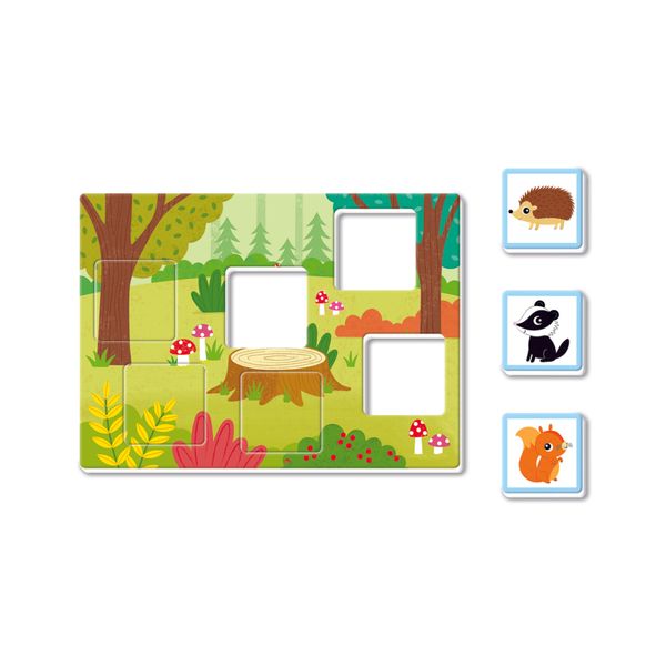 Clementoni tombola degli animali 16842 – gioco tradizionale tombola per bambini - SAPIENTINO