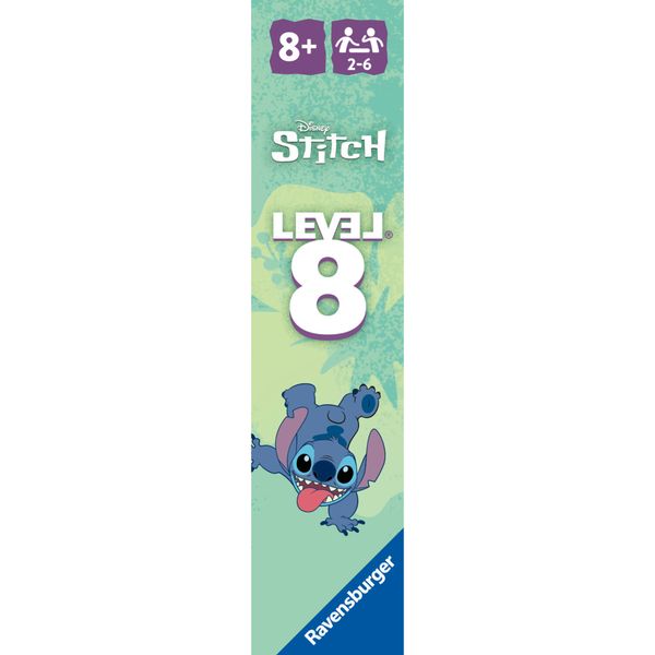 Ravensburger disney stitch level 8 - gioco di carte strategico 8+ anni - Disney Stitch