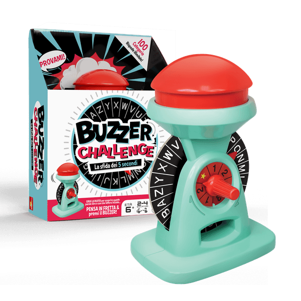 Buzzer challenge - giocoro' - gioco da tavolo per tutta la famiglia - ROCCO GIOCATTOLI