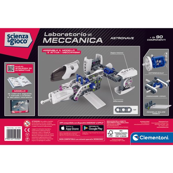 Clementoni scienza & gioco star explorer 19390 – gioco spaziale educativo - CLEMENTONI