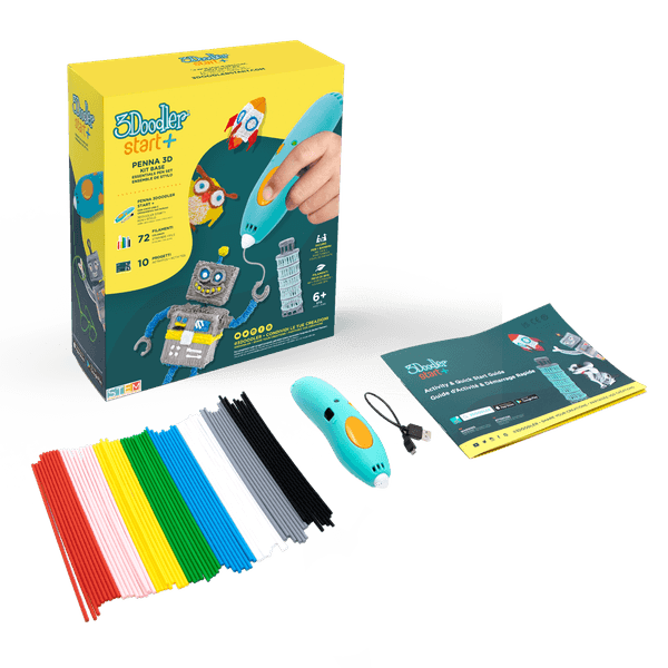 3doodler start+ set penna base: i tuoi sogni in 3d - ROCCO GIOCATTOLI