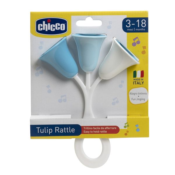 Trillino tulipano azzurro - 3m+ -chicco - Chicco