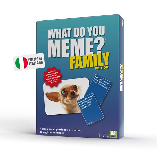 What do you meme? family edition - yas!games - l'unico in italiano3 - ROCCO GIOCATTOLI