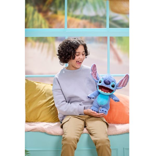 Peluche interattivo stitch 30 cm – parlante e reattivo al tocco - Disney Stitch