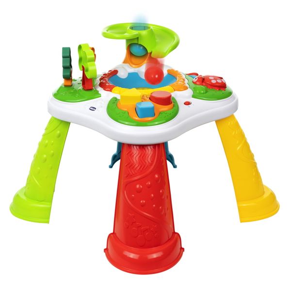 Tavolo magico della foresta con attività manuali e elettroniche - gioco educativo per bambini - 12m+ - Chicco