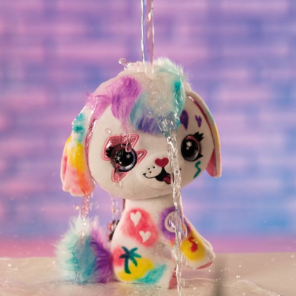 Airbrush plush - peluche cagnolino - libera la fantasia - ROCCO GIOCATTOLI