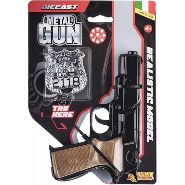 Villa giocattoli pistola giocattolo metallico gun panther try me 61250 - 