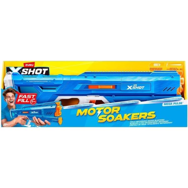 X shot motor soakers mega pulse blaster – il lanciatore d'acqua motorizzato per un divertimento senza fine - X-SHOT