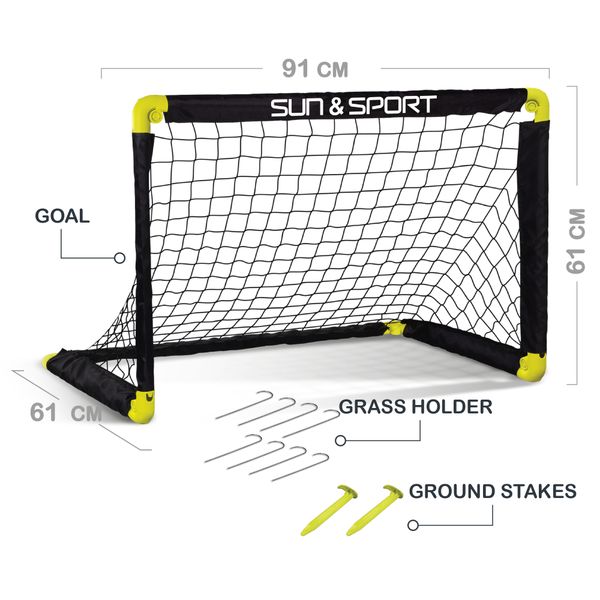 Porta calcio pieghevole - SUN&SPORT