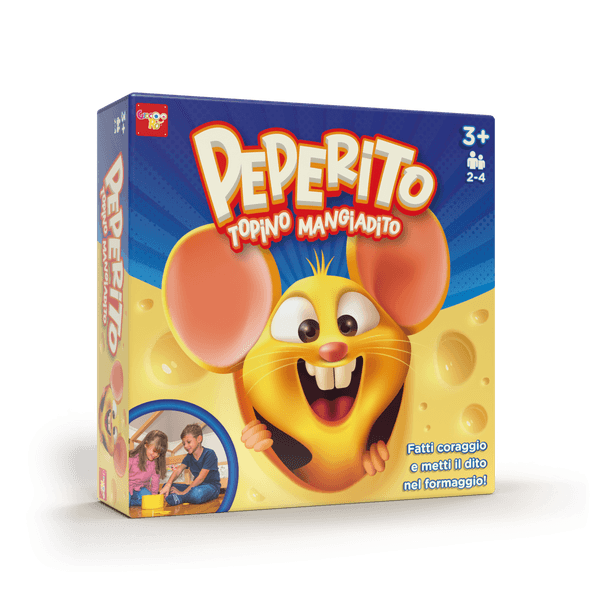 Peperito topino mangiadito - giocoro' - gioco da tavolo - ROCCO GIOCATTOLI