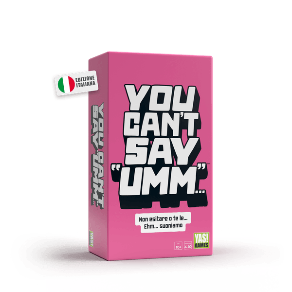 You can't say "umm" - yas! games - l'unico in italiano - ROCCO GIOCATTOLI