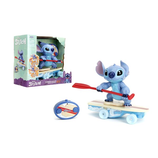 Jada toys rc surfer stitch – surf e acrobazie con l'iconico personaggio disney stitch - JADA, Disney Stitch