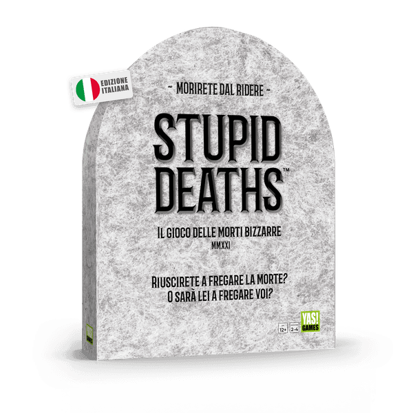 Stupid deaths - yas!games - l'unico in italiano - party games - ROCCO GIOCATTOLI