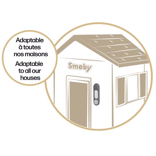 Campanello per case - 2+ - smoby - SMOBY