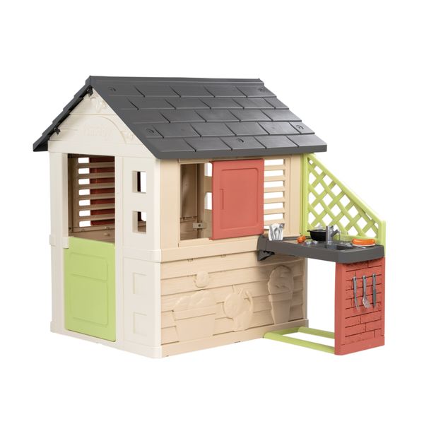 Casetta smoby natura con cucina eco - 2+ - SMOBY
