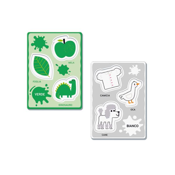 Clementoni montessori parole e colori 16849 – gioco montessori educativo - SAPIENTINO
