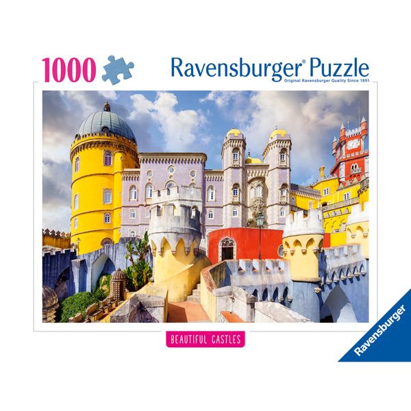 Ravensburger puzzle palácio nacional da pena - 1000 pezzi - bellezza portoghese - RAVENSBURGER