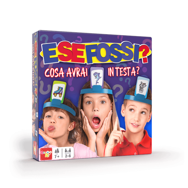 E se fossi? - giocoro' - gioco da tavolo per tutta la famiglia - ROCCO GIOCATTOLI