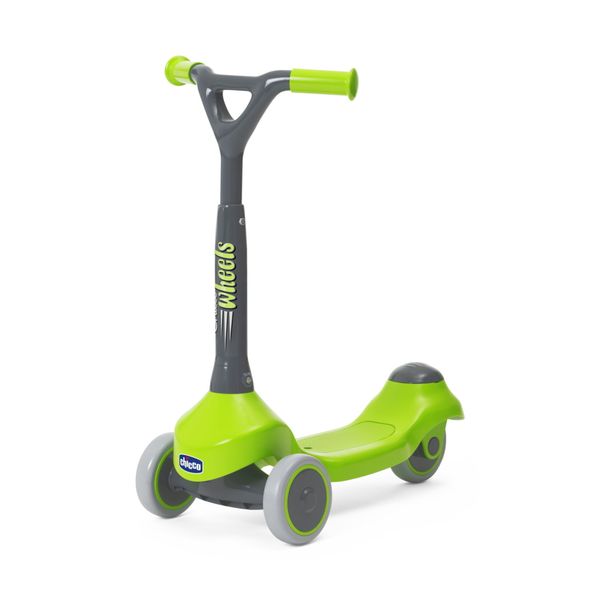 Monopattino verde chicco per bambini - sviluppa equilibrio e motricità -2+ - chicco - Chicco