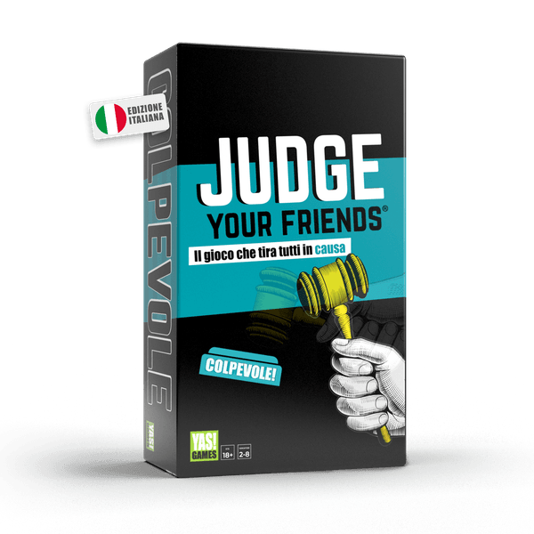 Judge your friends - yas!games - l'unico in italiano - ROCCO GIOCATTOLI
