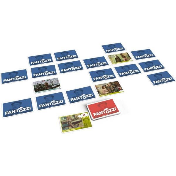 Fantozzi - batti lei: gioco di carte per famiglia, 2-5 giocatori, 36 carte illustrate- 14+ - ravensburger - RAVENSBURGER