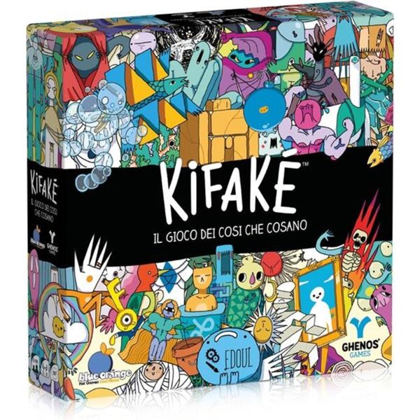 Kifaké - il gioco dei cosi che cosano - party game cooperativo - 3-8 giocatori - 8+ - 