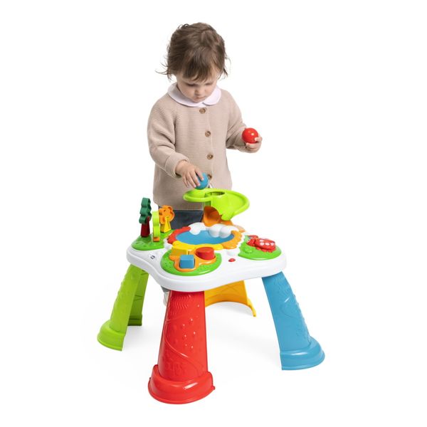Tavolo magico della foresta con attività manuali e elettroniche - gioco educativo per bambini - 12m+ - Chicco
