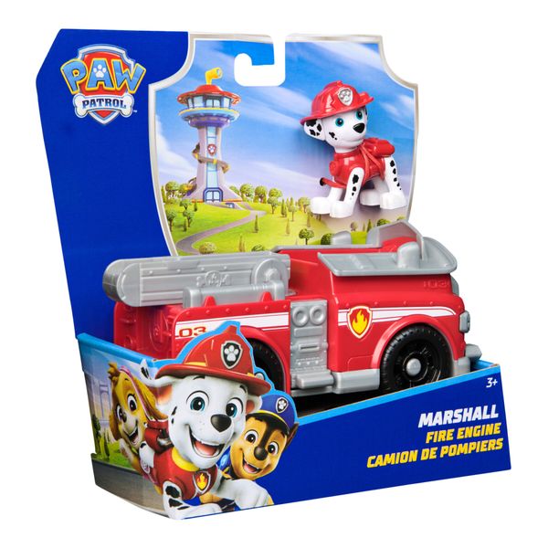 Paw patrol, camion dei pompieri di marshall – veicolo da pompieri interattivo - Paw Patrol