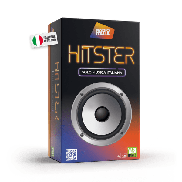 Hitster radio italia - yas!games - l'unico in italiano - ROCCO GIOCATTOLI