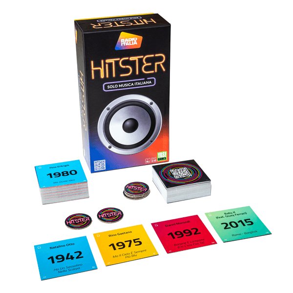 Hitster radio italia - yas!games - l'unico in italiano - ROCCO GIOCATTOLI