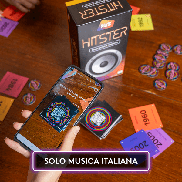Hitster radio italia - yas!games - l'unico in italiano - ROCCO GIOCATTOLI