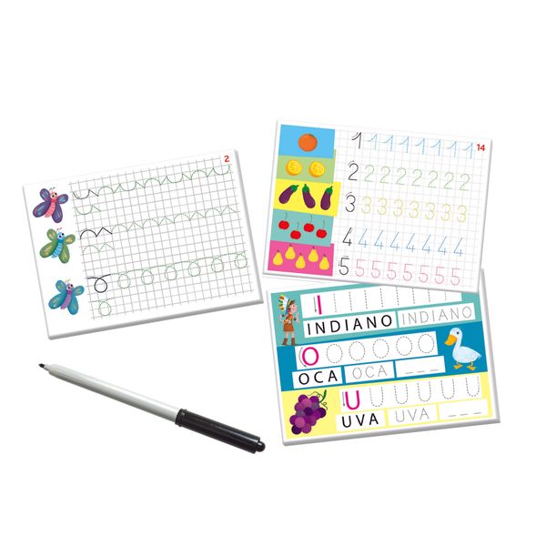Clementoni imparo a scrivere 16844 – gioco educativo scrittura per bambini - SAPIENTINO