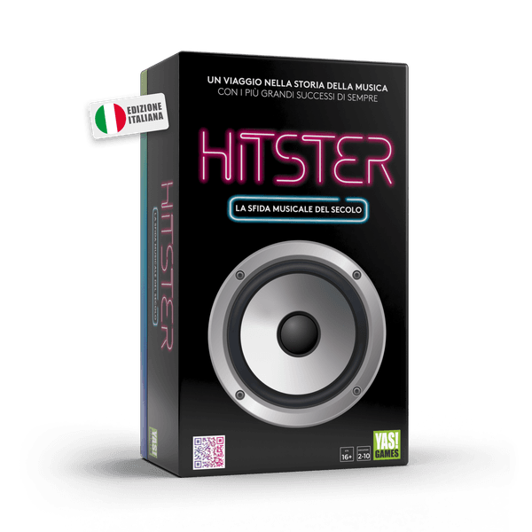 Hitster - yas!games - l'unico in italiano - party games - ROCCO GIOCATTOLI