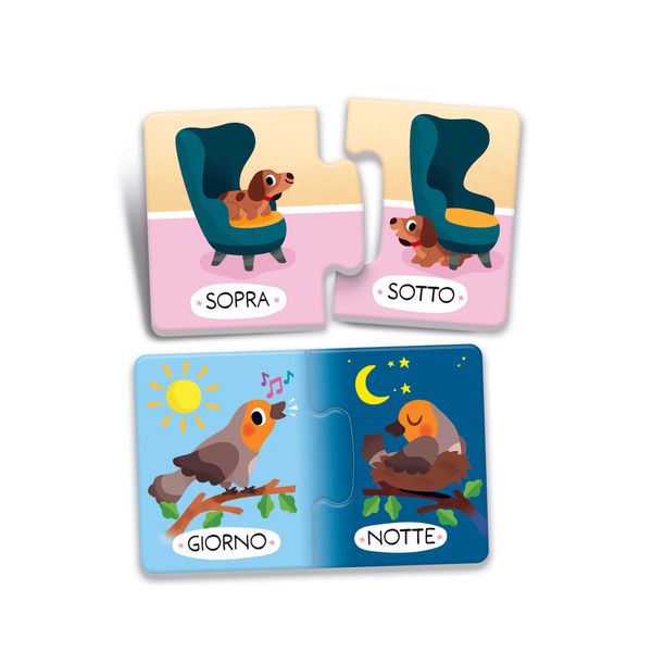 Clementoni i contrari 16843 – gioco educativo sui contrari - SAPIENTINO
