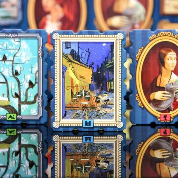 Art society - gioco da tavolo di collezione d'arte per 2-4 giocatori  dai 10 anni in su - Giochi Uniti