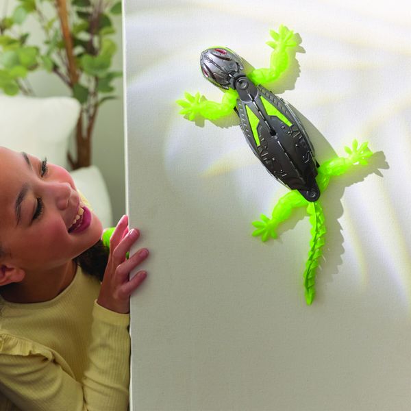 Hex bots gecko - il geco robot rc che scala muri e sorprende tutti - robot giocattolo radiocomandato - SPIN MASTER