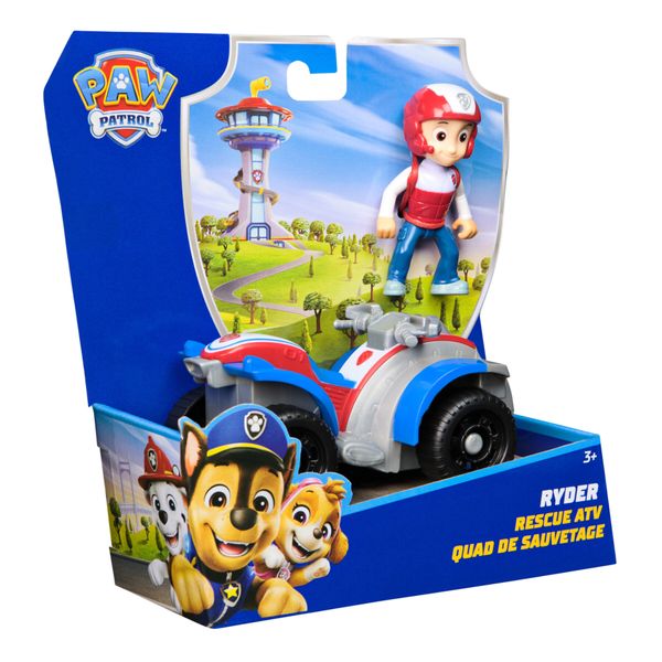 Paw patrol, quad di ryder – giocattolo quad da avventura - Paw Patrol