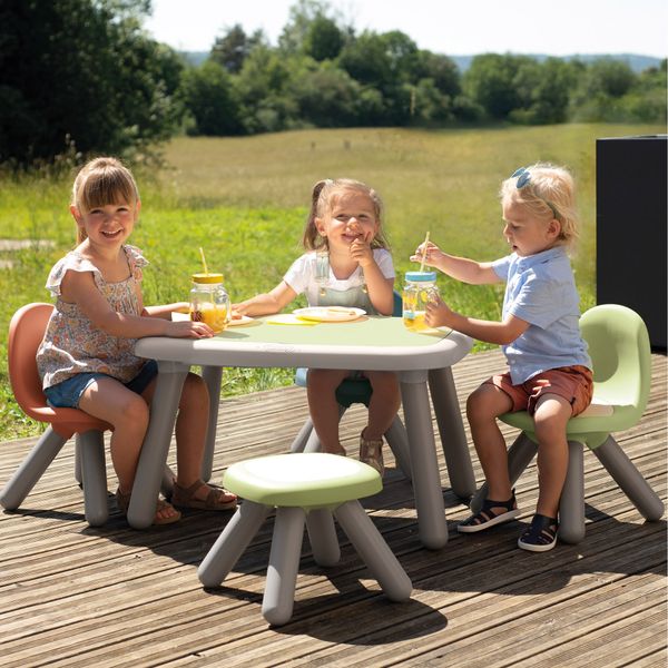 Smoby life sedia verde eco-friendly per bambini - sostenibile, sicura e comoda - SMOBY