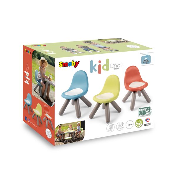 Smoby life sedia verde eco-friendly per bambini - sostenibile, sicura e comoda - SMOBY