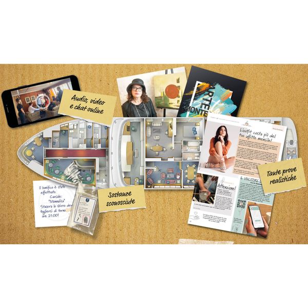 Hidden games – luogo del reato: un’avventura investigativa per tutta la famiglia - 1-6 giocatori 14+ - MAGIC STORE