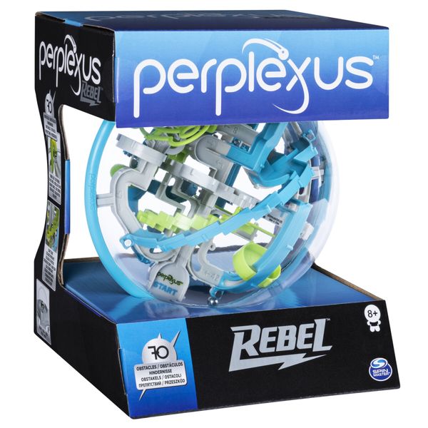 Perplexus rebel labirinto 3d con 70 ostacoli – gioco intelligente per sfide - SPIN MASTER