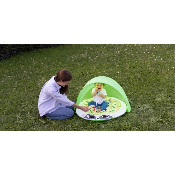 Palestrina in&out playgym evolutiva per bambini - area gioco panda, cappottina protezione sole e vento - 0m+ -chicco - Chicco
