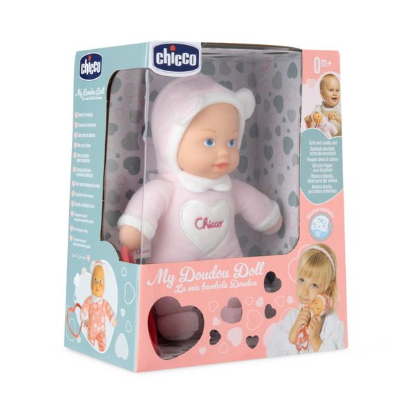 Mini doll rosa – mini bambola per bambini, 0+ mesi - chicco - Chicco