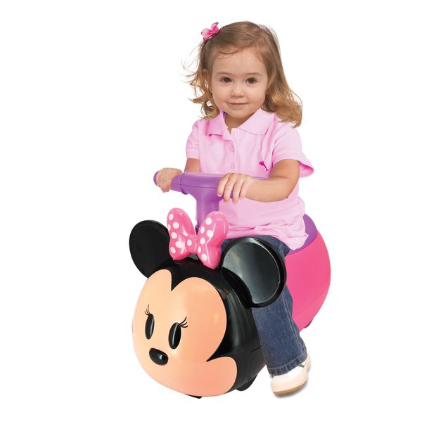 Zoom zoom cavalcabile minnie  – luci, suoni e divertimento disney per i più piccoli - 12m+ - Minnie