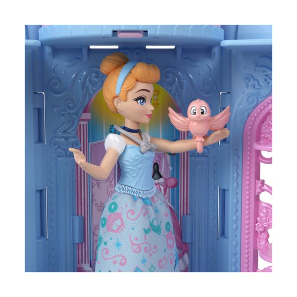 Mattel disney princess - torre a sorpresa, set con mini bambola del mondo disney e accessori a sorpresa inclusi - DISNEY PRINCESS