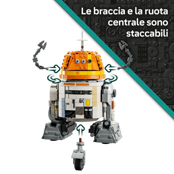 Lego star wars 75416 droide chopper - robot giocattolo da costruire 10+ - LEGO STAR WARS, LEGO® Star Wars™, LEGO, Star Wars