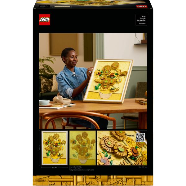 Lego art 31215 van gogh girasoli - quadro 3d da costruire, regalo adulti - LEGO Art, LEGO
