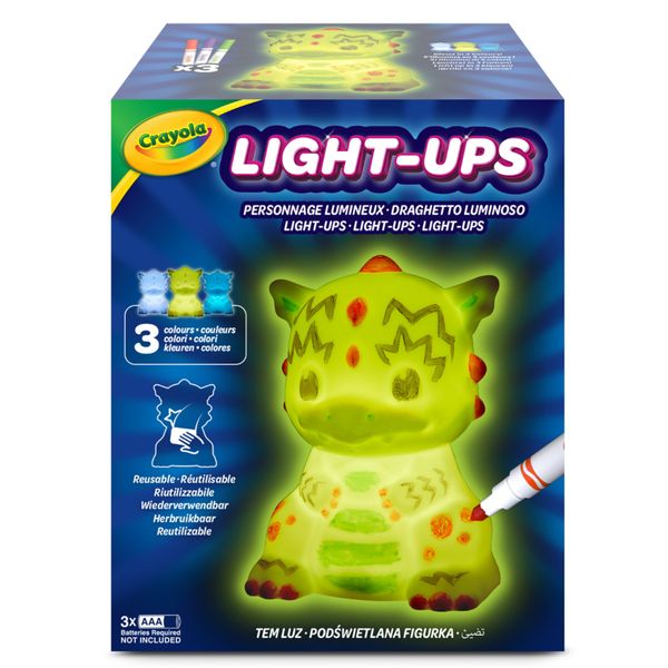 Crayola lampada luminosa - colorala e ricolorala come vuoi tu! - CRAYOLA